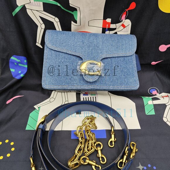 Coach CHAIN TABBY SHOULDER BAG - Picture 1 of 10